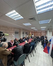 Встреча с выпускниками российских вузов и соотечественниками Встреча с выпускниками российских вузов и соотечественниками